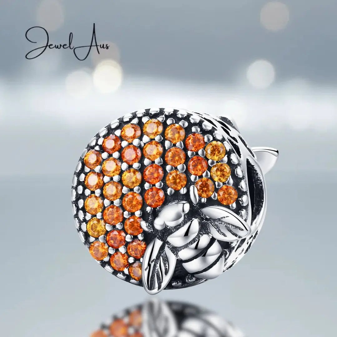 Honey and Bee Charm jewelaus