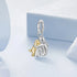 jewelaus CHARMS Hugging Dog Charm