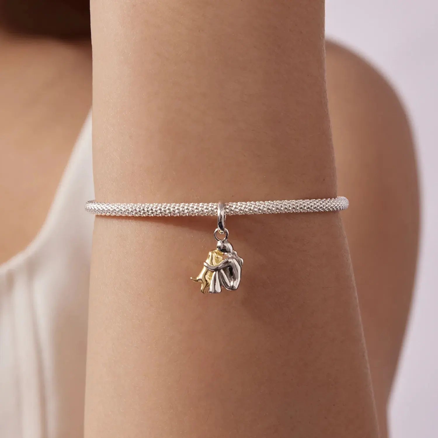 jewelaus CHARMS Hugging Dog Charm