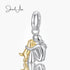 jewelaus CHARMS Hugging Dog Charm