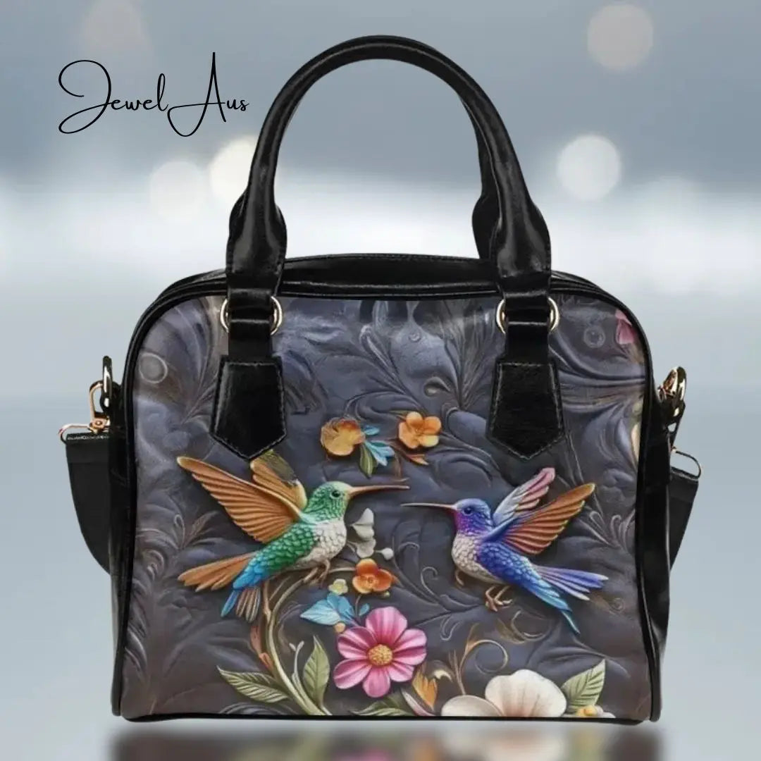 HummingBirds Shoulder Handbag Inkedjoy