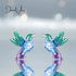 jewelaus Earrings Hummingbird Earrings