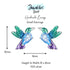 jewelaus Earrings Hummingbird Earrings