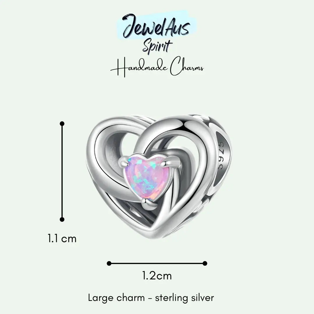 Infinite Heart Charm jewelaus