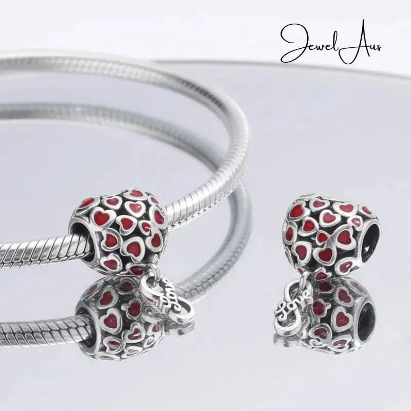 jewelaus CHARMS Infinity Heart Charm