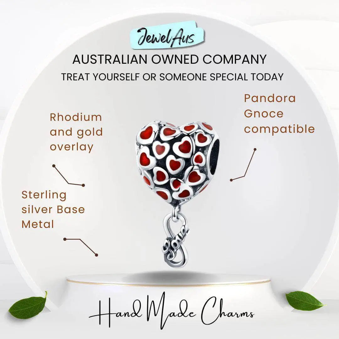 jewelaus CHARMS Infinity Heart Charm