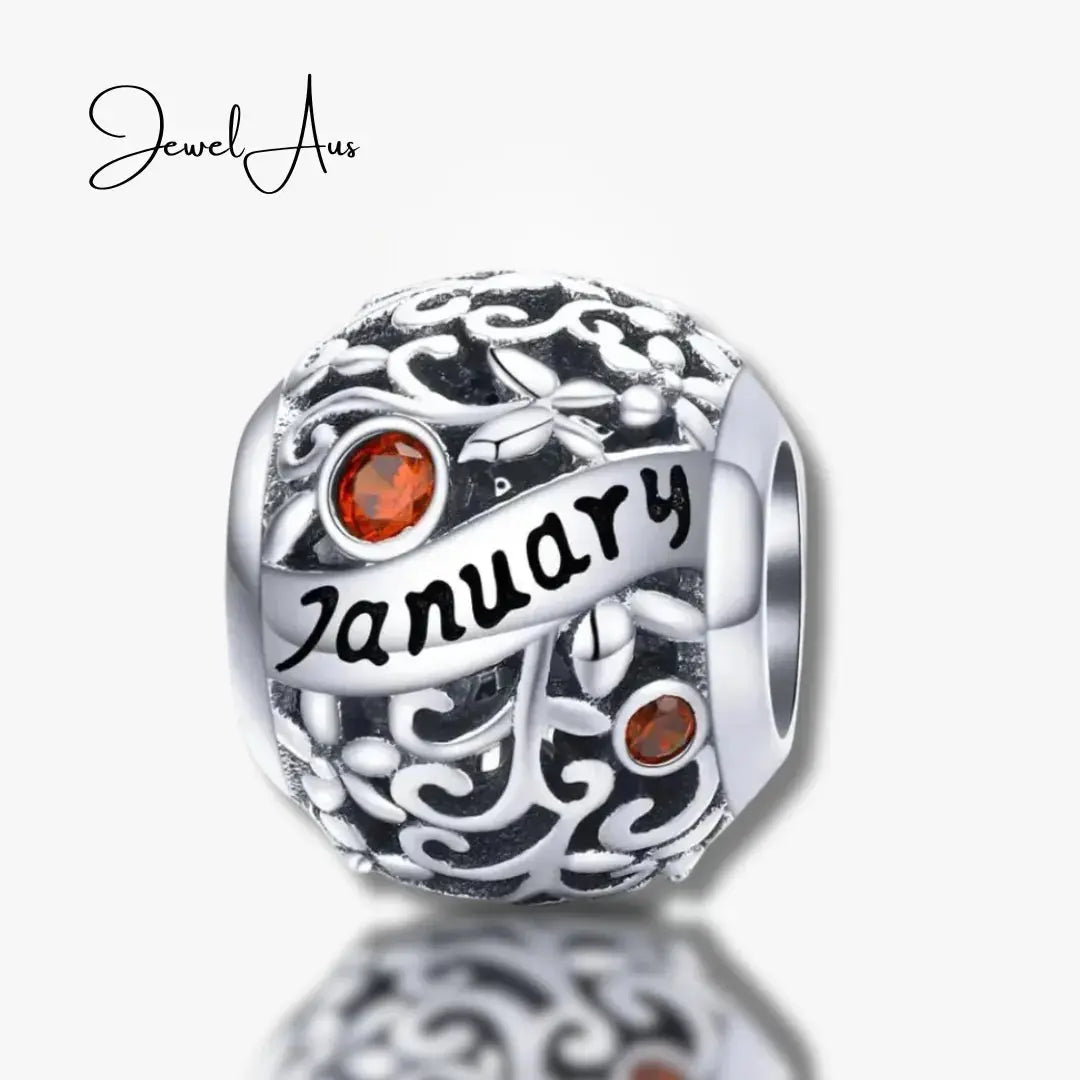 jewelaus CHARMS January Birthstone Charm
