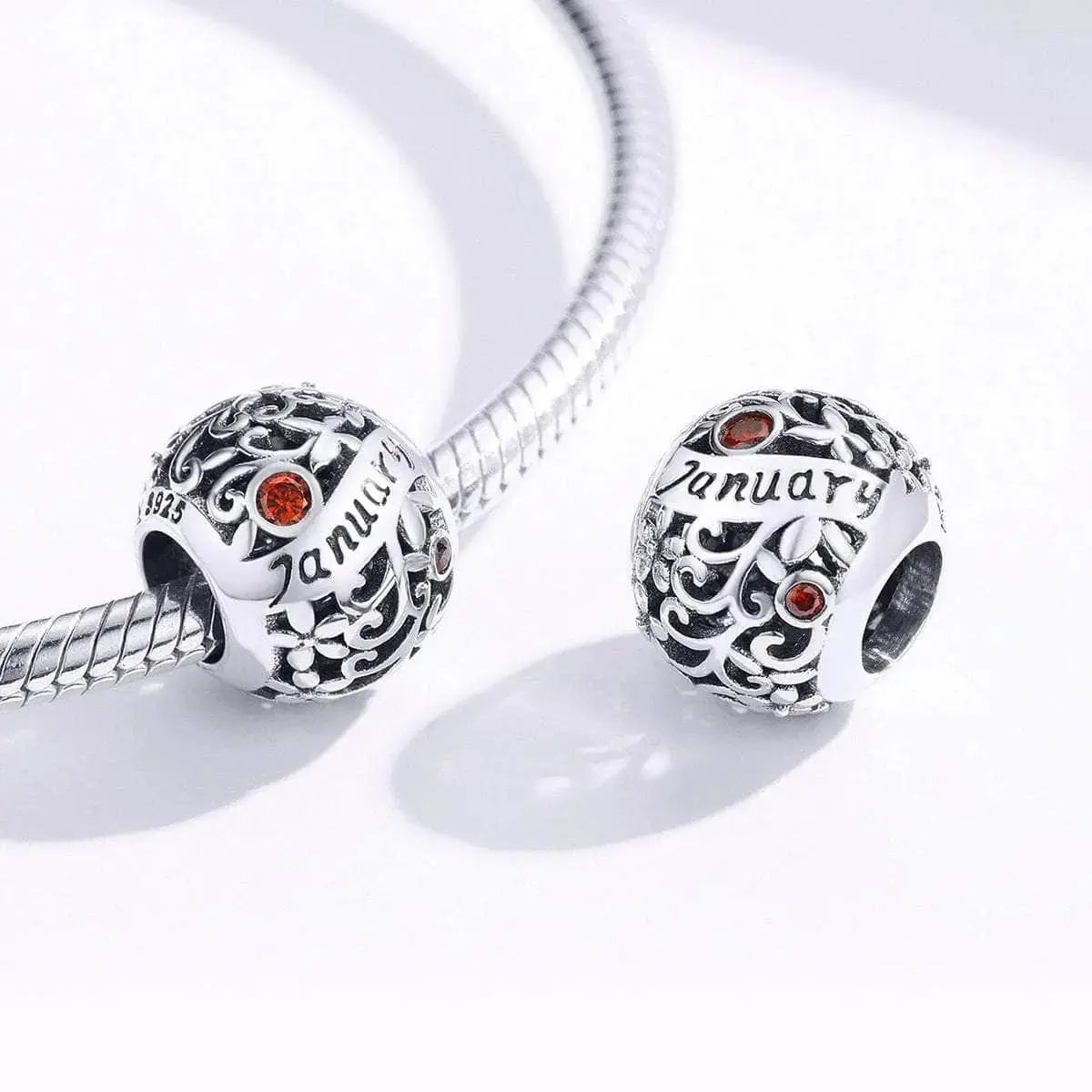 jewelaus CHARMS January Birthstone Charm