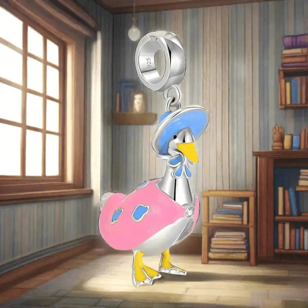 jewelaus CHARMS Exclusive to Jewelaus Mrs Duck Charm