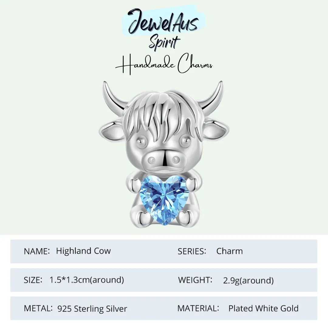 Highland Cow Charm