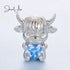 Highland Cow Charm