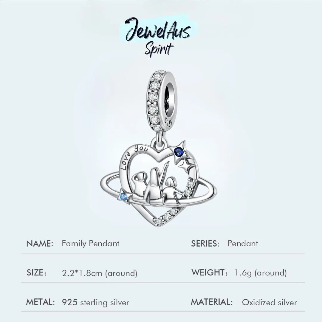 Family Pendant Charm