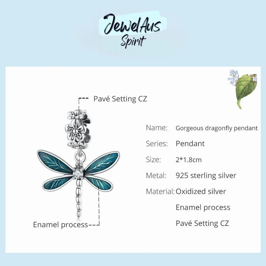Dragonfly Charm