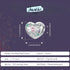 Dazzling Heart Charm