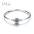 Sterling Silver Blue Evil Eyes Charm Bracelets