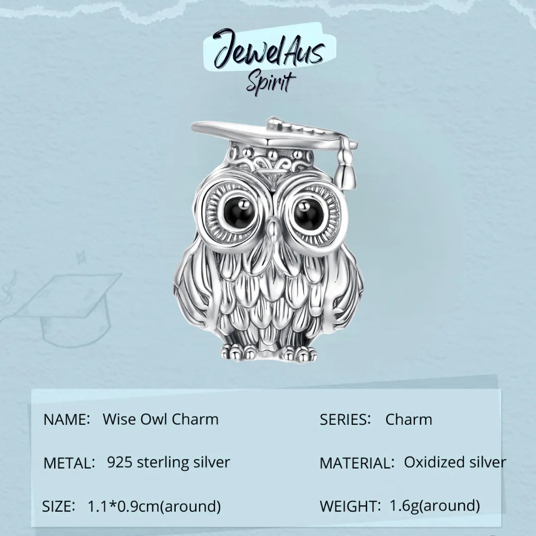 Wise Owl Charm
