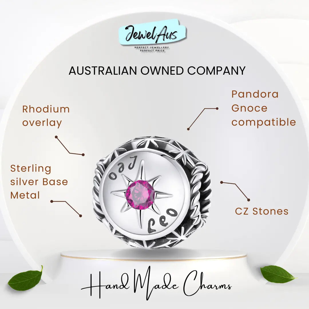 jewelaus CHARMS Leo star sign charms