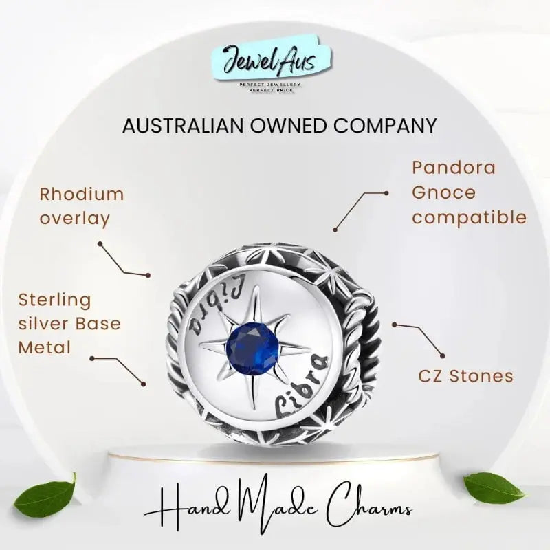 jewelaus CHARMS Libra star sign charms