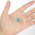 jewelaus CHARMS Light Blue Bubble Murano Charm