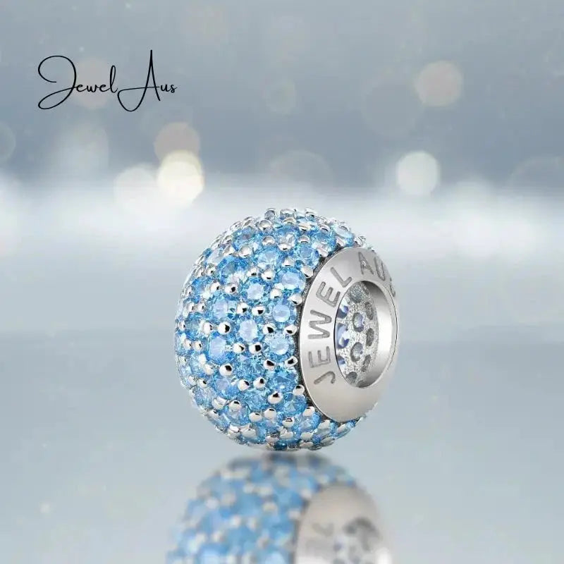 jewelaus CHARMS JewelAus Blue Pave Charm