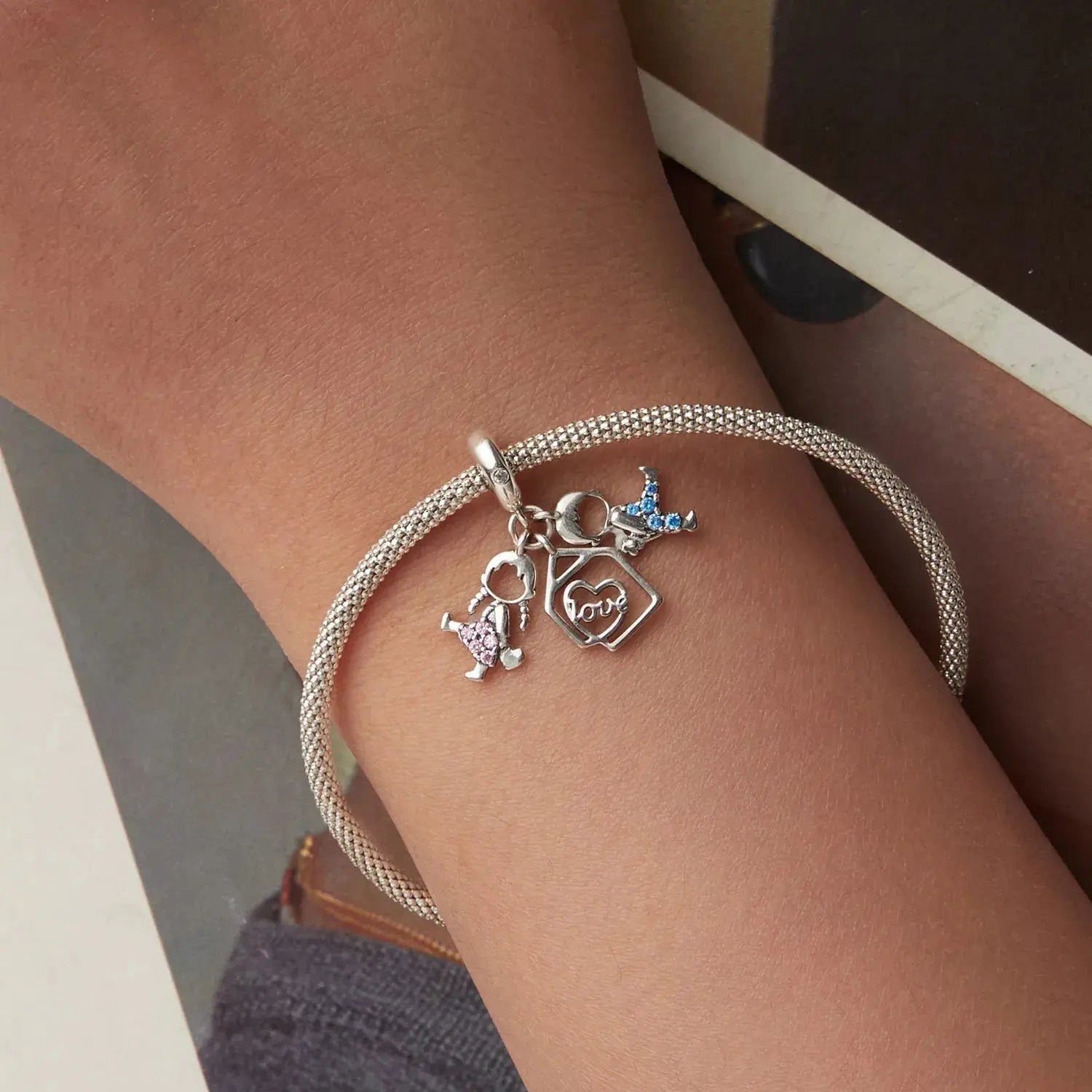 Little Boy & Girl Charm jewelaus