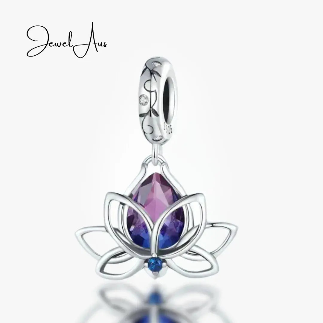 shipped in AUS CHARMS Lotus Charm