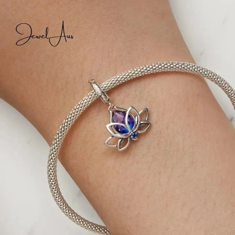 shipped in AUS CHARMS Lotus Charm