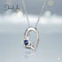 Love Birthstone Heart Necklace jewelaus