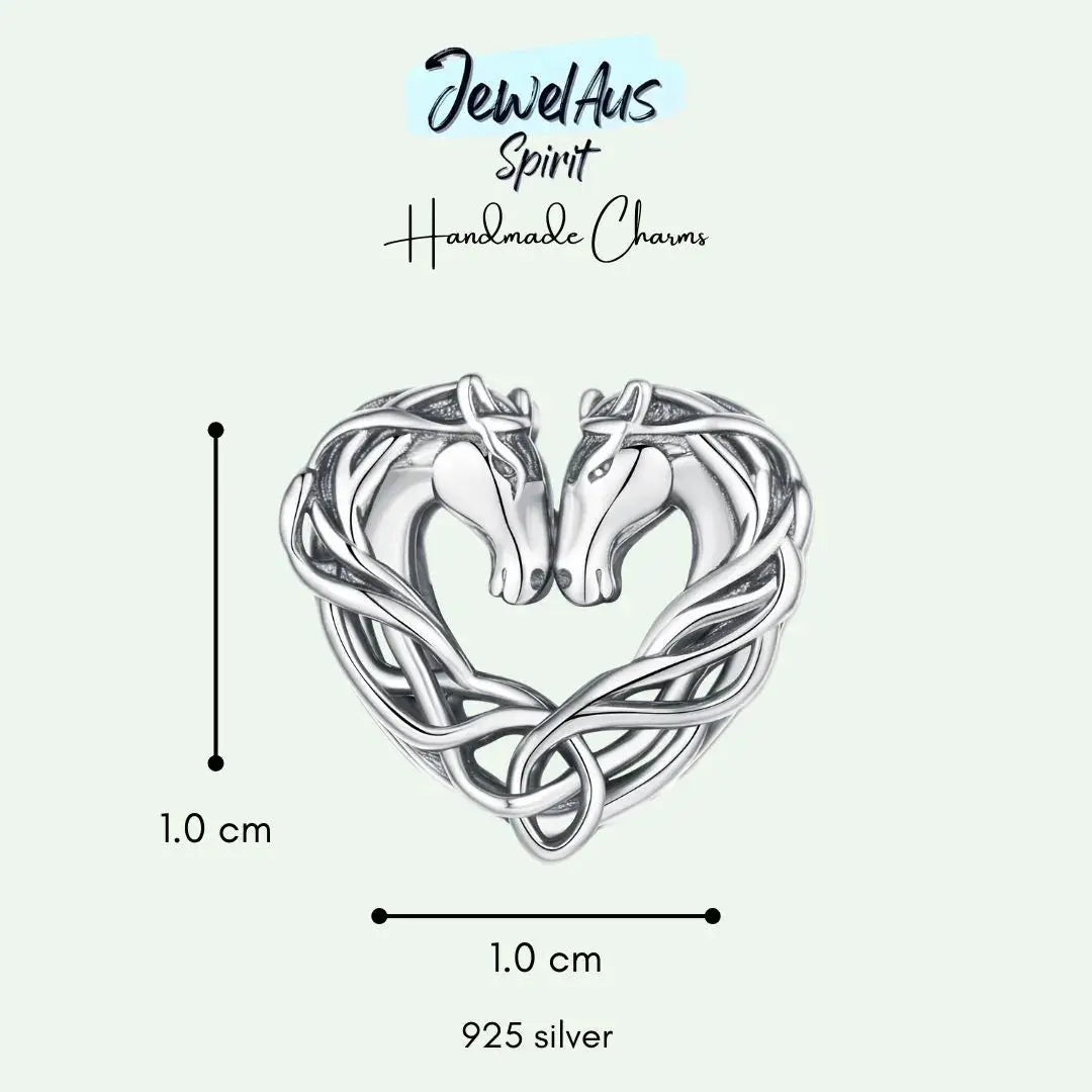 Love In Horses Charm jewelaus