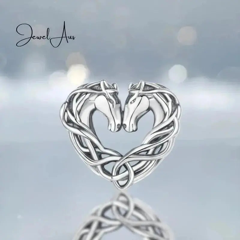 jewelaus CHARMS Love In Horses Charm