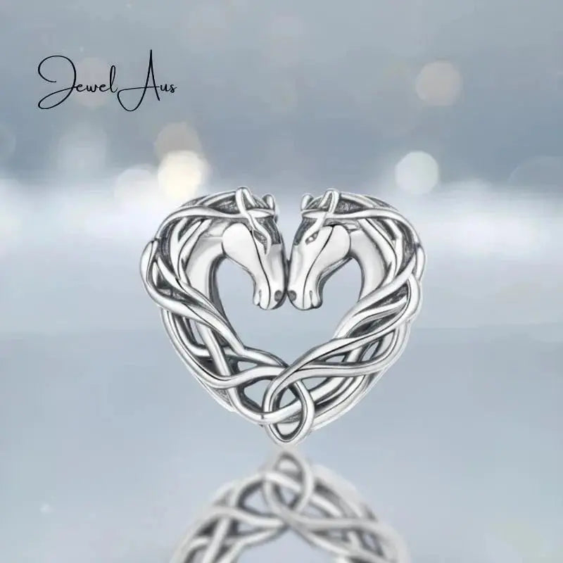 jewelaus CHARMS Love In Horses Charm