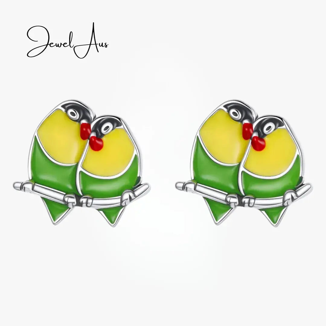jewelaus Earrings Lovebirds Earrings