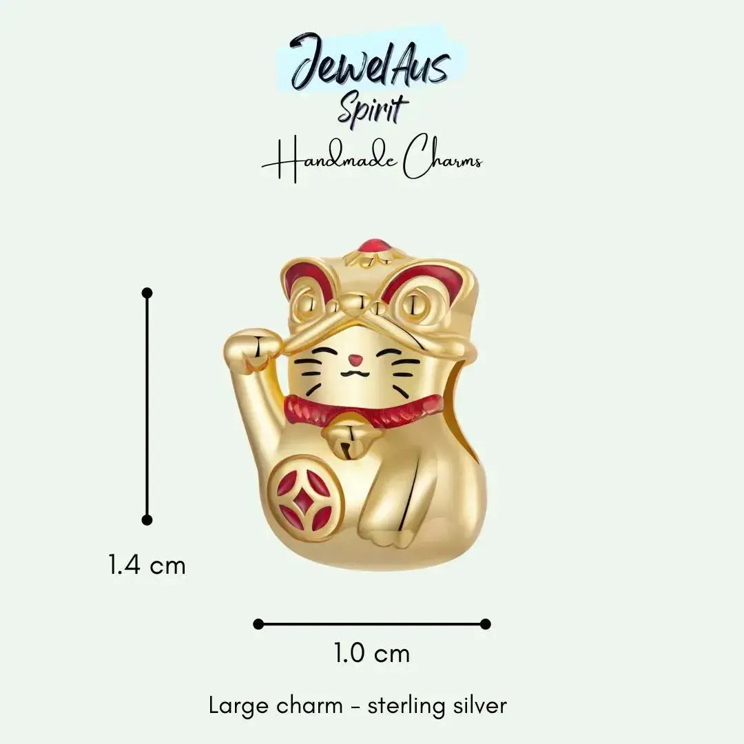 jewelaus CHARMS Lucky Cat Charm