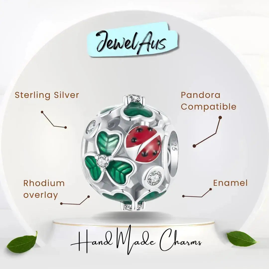 jewelaus CHARMS Lucky Clover Charm