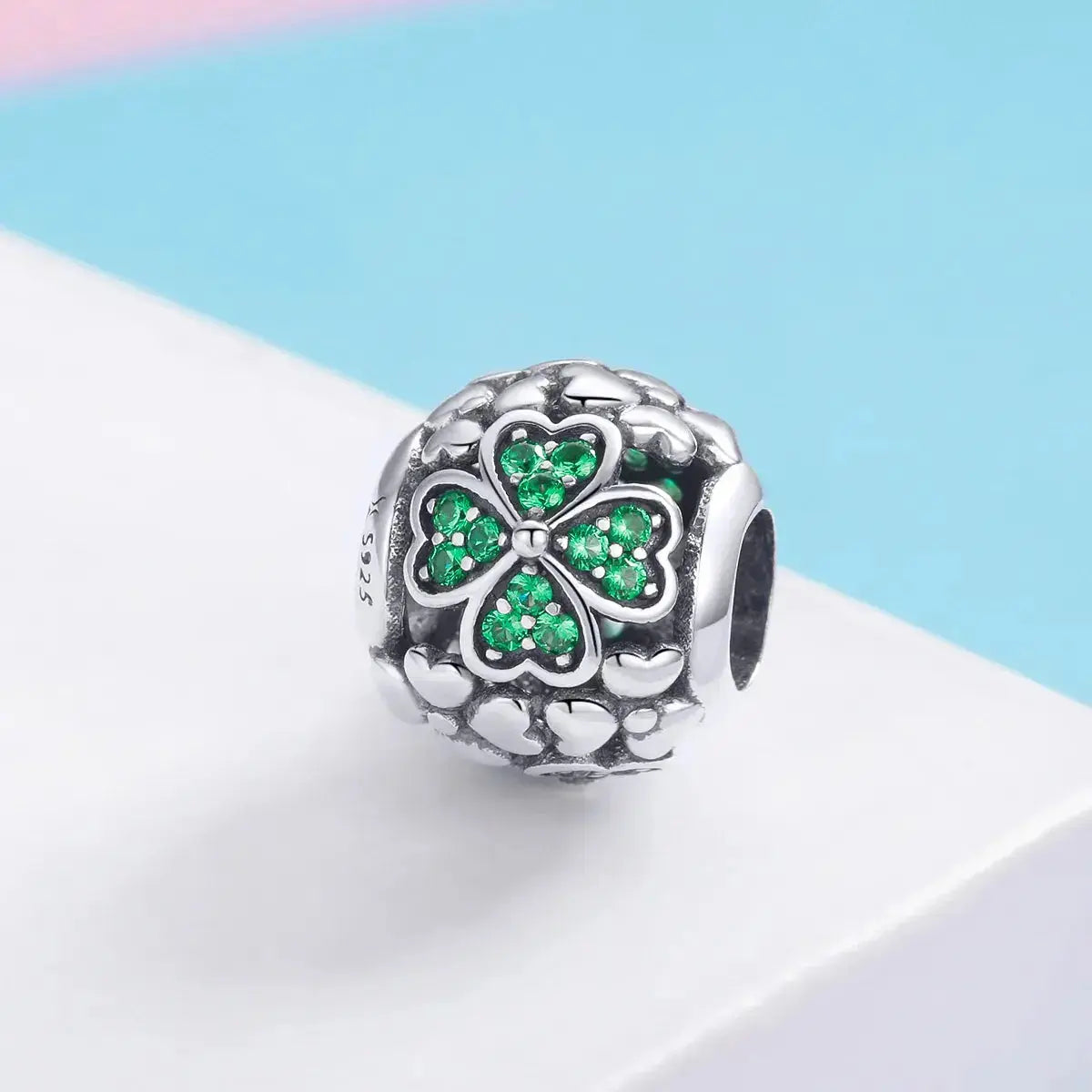 jewelaus CHARMS Lucky Clover Dangle Charm