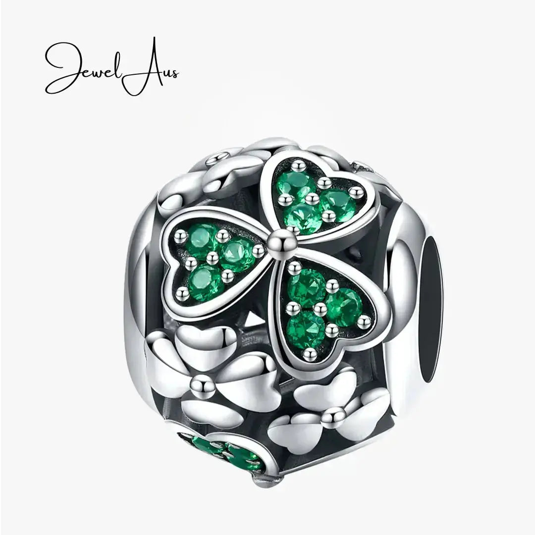 jewelaus CHARMS Lucky Clover Dangle Charm