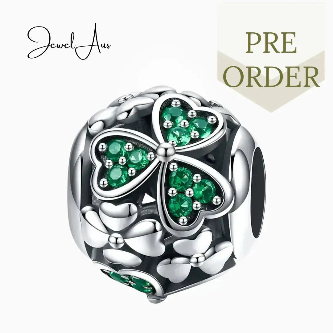 jewelaus CHARMS Lucky Clover Dangle Charm