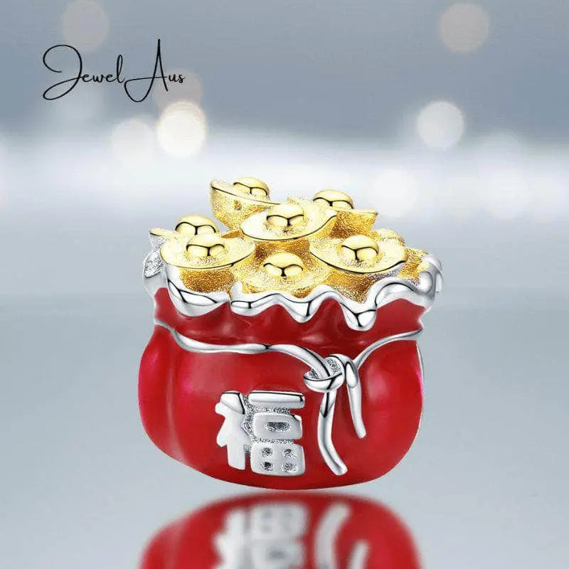 jewelaus CHARMS Lucky Money Bag Charm