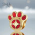 Lucky Paw Print Charm jewelaus