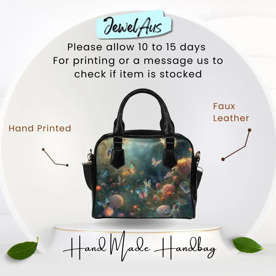 Magical Butterfly Shoulder Handbag Inkedjoy