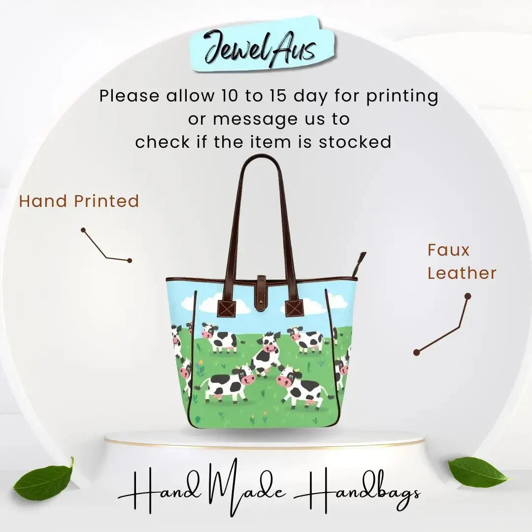 Moo Cow Classic Tote Bag Inkedjoy