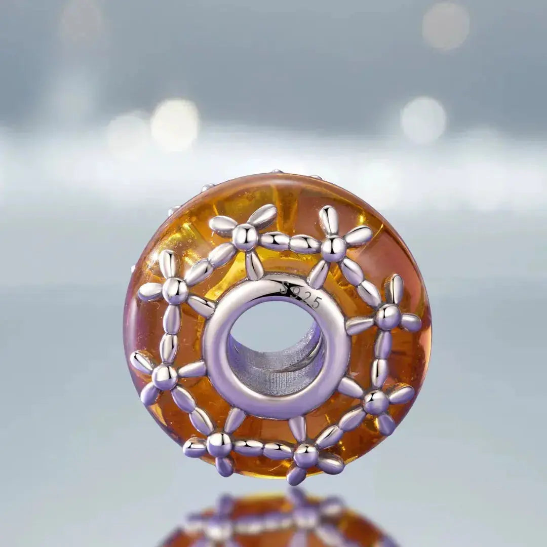 jewelaus CHARMS Marigold Murano Charm
