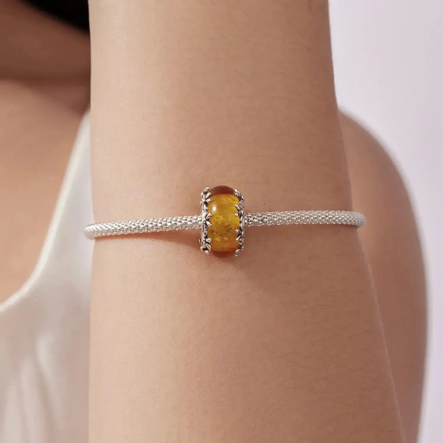 jewelaus CHARMS Marigold Murano Charm