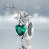 jewelaus CHARMS May Birthstone Flower Stopper Charm