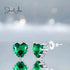 jewelaus Earrings May Birthstone Stud Earrings