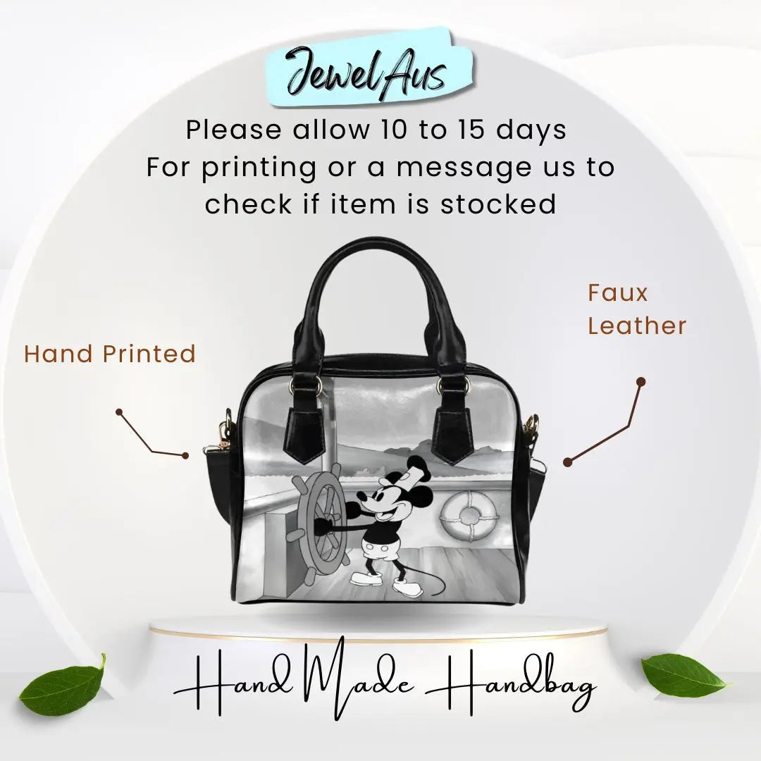 Micky Mouse Shoulder Handbag Inkedjoy