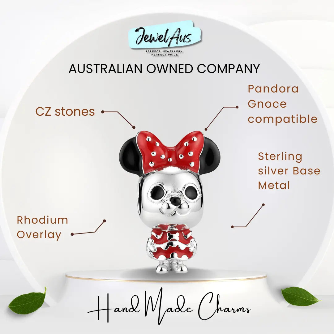 jewelaus CHARMS Minnie Meercat Charm Exclusive to JewelAus