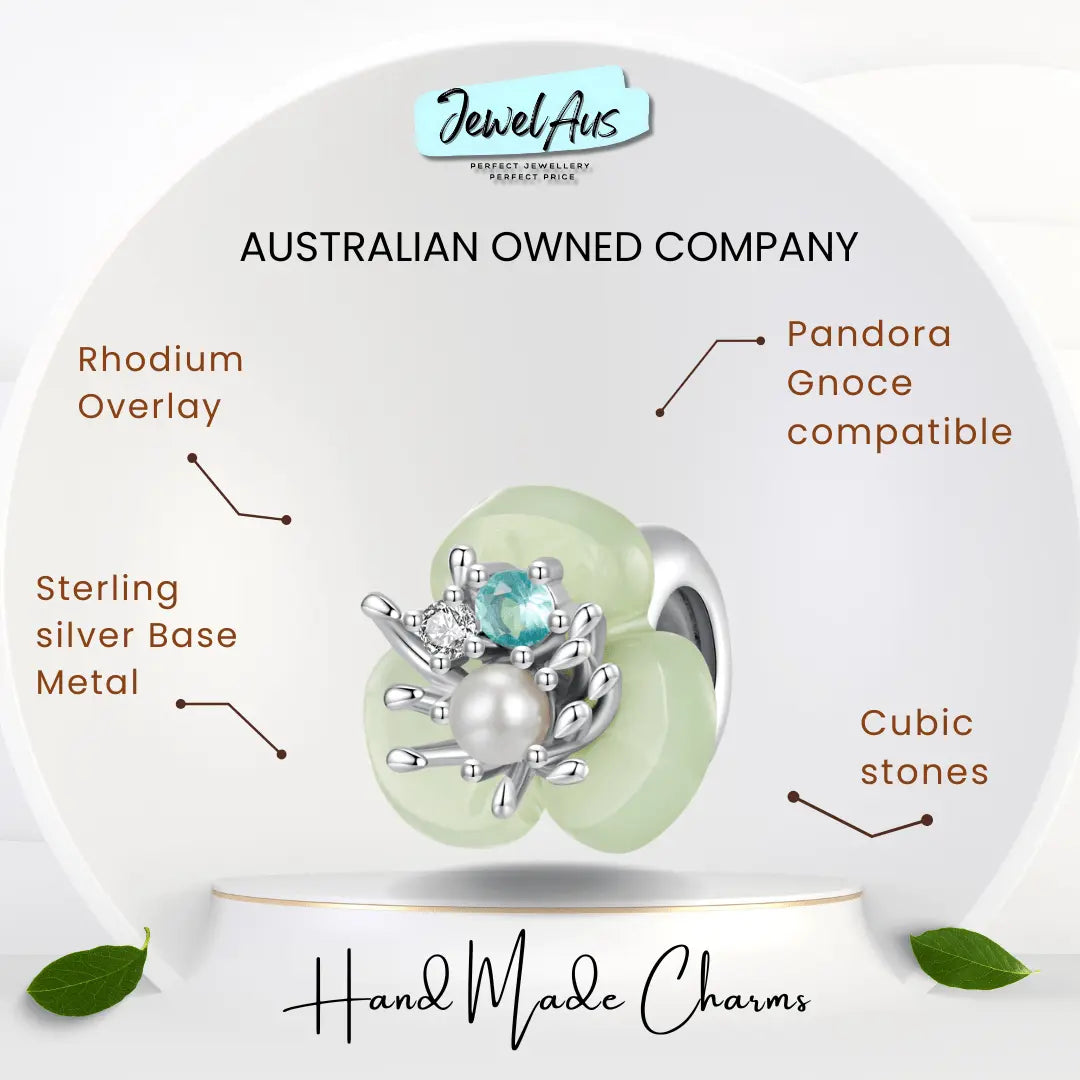jewelaus CHARMS Monet Flower Charm