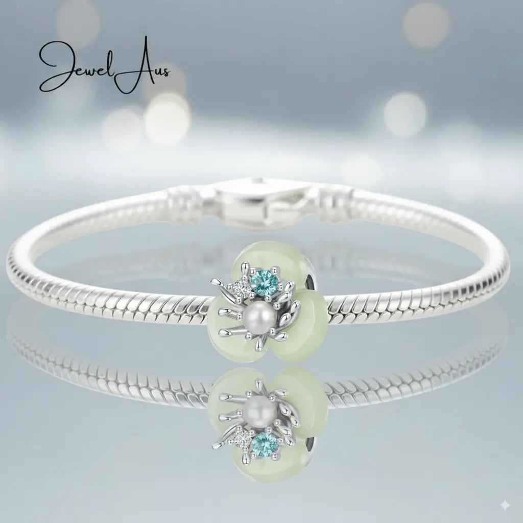 jewelaus CHARMS Monet Flower Charm