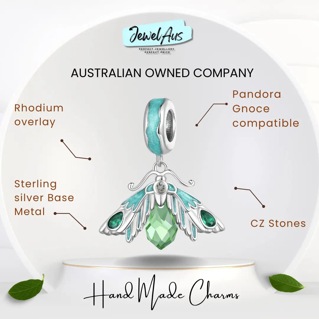 jewelaus CHARMS Moth Pendant Charm